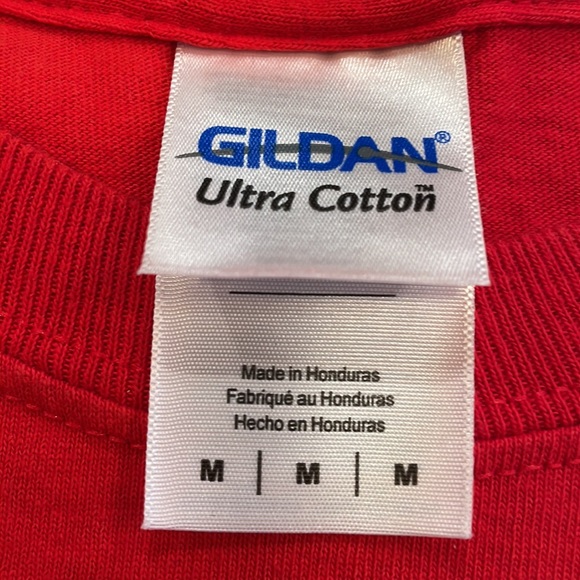 Goldman Ultra Cotton Christmas long sleeve t-shirt, Medium - Picture 2 of 2